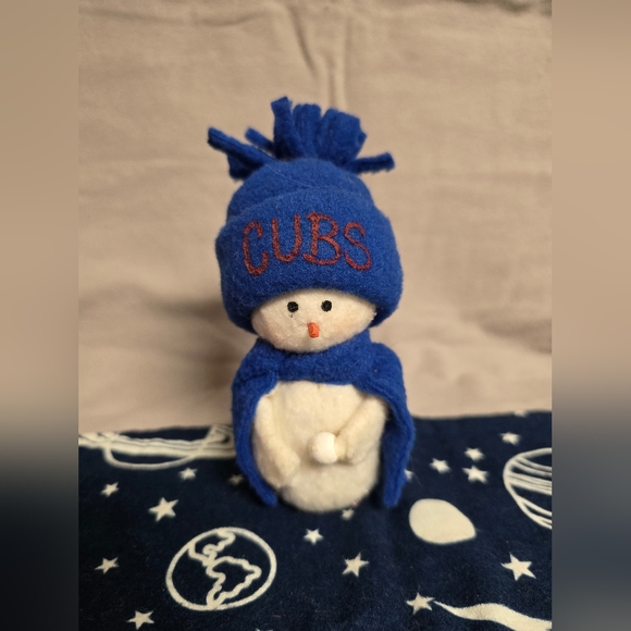 Chicago cubs Christmas snowman - Picture 1 of 5